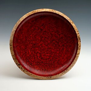 Black Ash Burl Platter