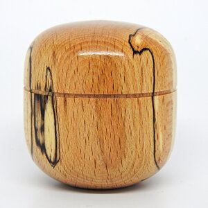 European Spalted Beech Mini Pill Box