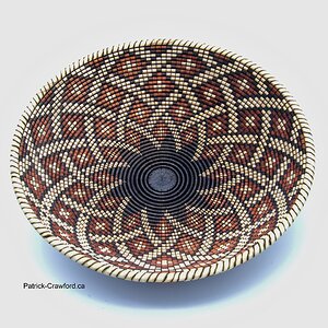 Sepia and Sanguine Basket Illusion Bowl