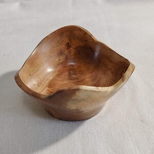 Natural Edge Dogwood Crotch Bowl