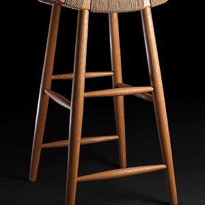 Woven Seat Stool