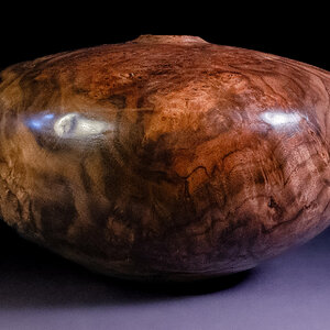 Claro Walnut Hollow Form