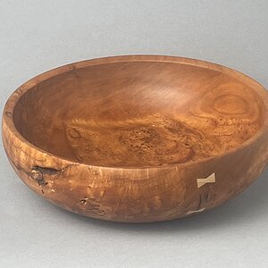 Cherry burl bowl