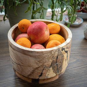 Spalted Japanese Maple Bowl