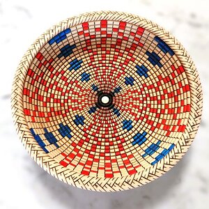 Zia Basket Illusion Bowl - Front