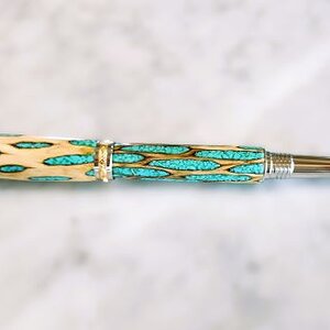 Cholla Cactus & Turquoise TruStone Fountain Pen