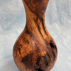 Cherry Burl Vase