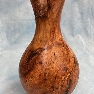 Cherry Burl Vase