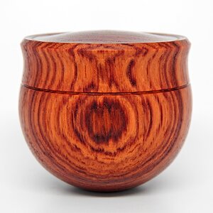 Tulipwood Round Bottom Box