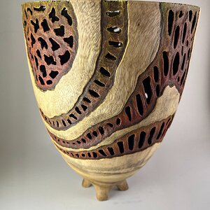 Camphor Vase (footed)