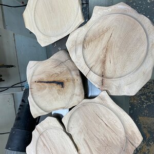 Rustic Plates