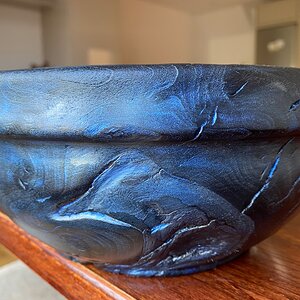 Blue bowl