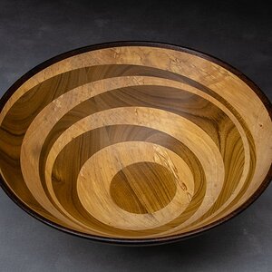 Bowl from a board