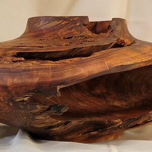 Western Red Cedar Burl Hollow Form