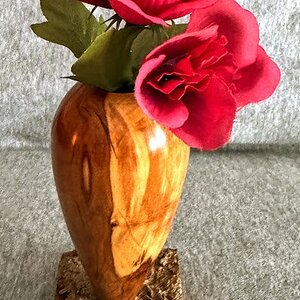 Apple flower vase