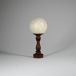 Antler Sphere Box on Pedestal