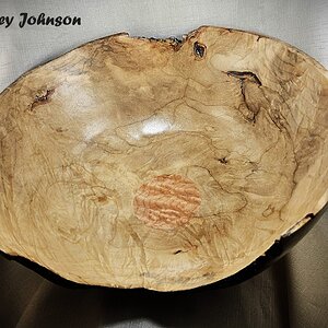 Silver Maple Burl Bowl