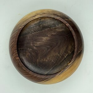 12” walnut bowl