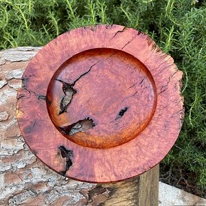 Manzanita bowl or platter, natural edge