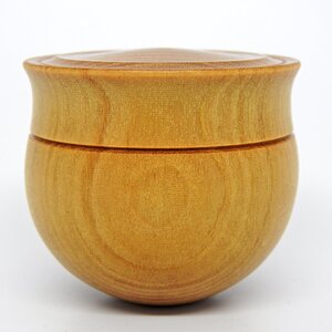 Ceylon Satinwood Round Bottom Box