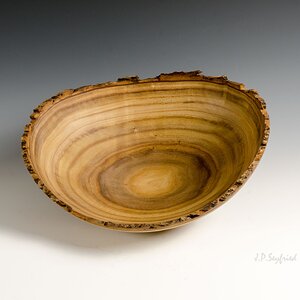 Natural Edge Catalpa Bowl