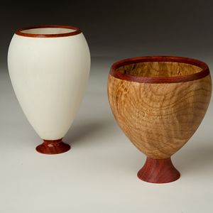 Footed Vases