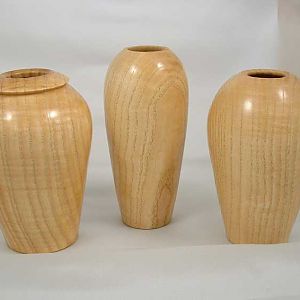 Trio of hollow forms