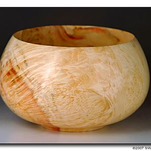Box Elder Burl Bowl