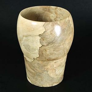Spalted Maple Crotch Wood Vessel
