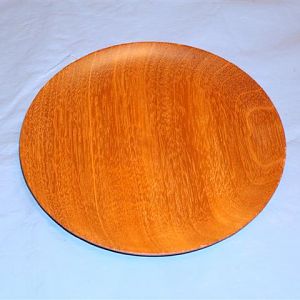 small mahogany plate