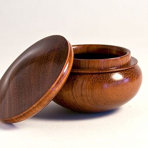 Bubinga Lidded Pot