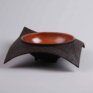 Manta Ray with  leather