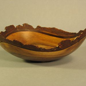 Walnut N/E open bowl