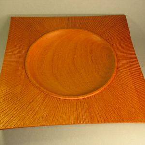 Mahogany Plate