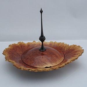 Red Mallee Lidded Bowl