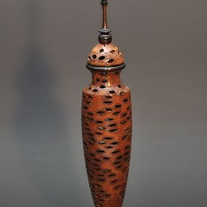 Banksia Pod Hollow Form w/Lid and Finial