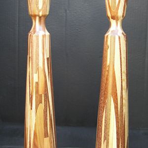 Candle sticks from offcuts