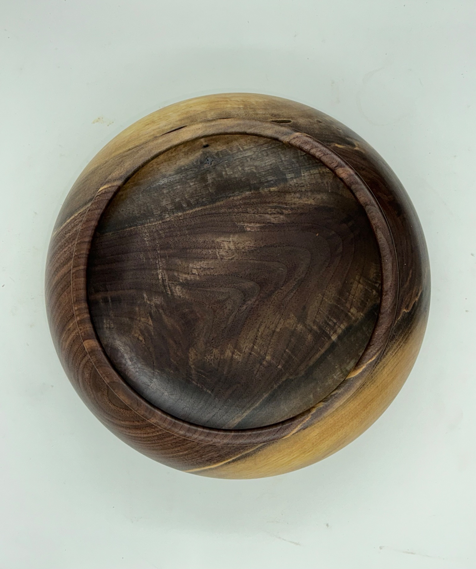 12” walnut bowl