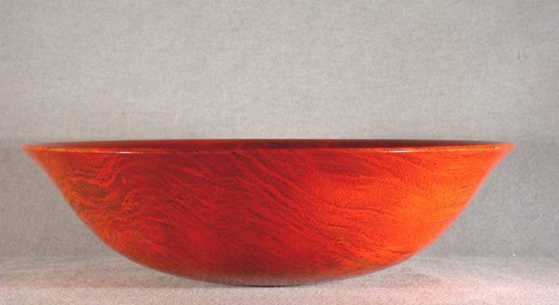 16" X 4 1/2" Dyed Mango Bowl