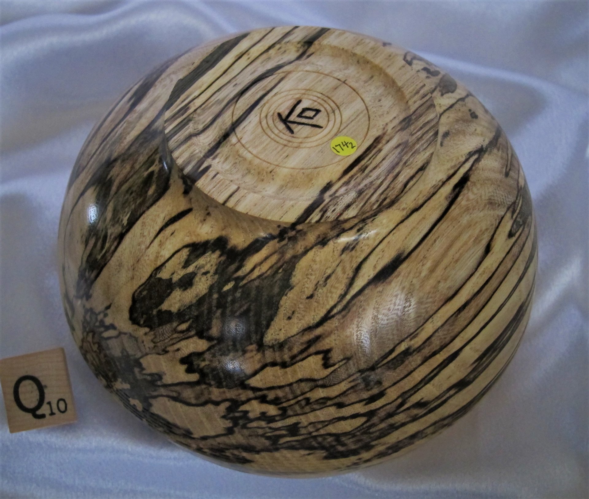 1742 spalted Hackberry.