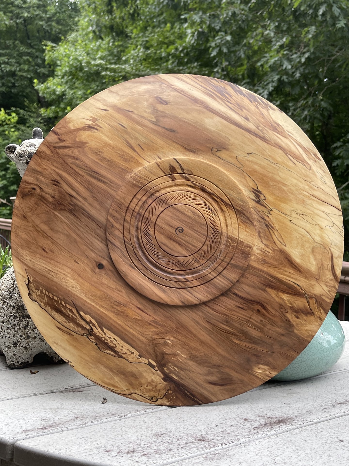 18” Texas Cedar Elm -spalted