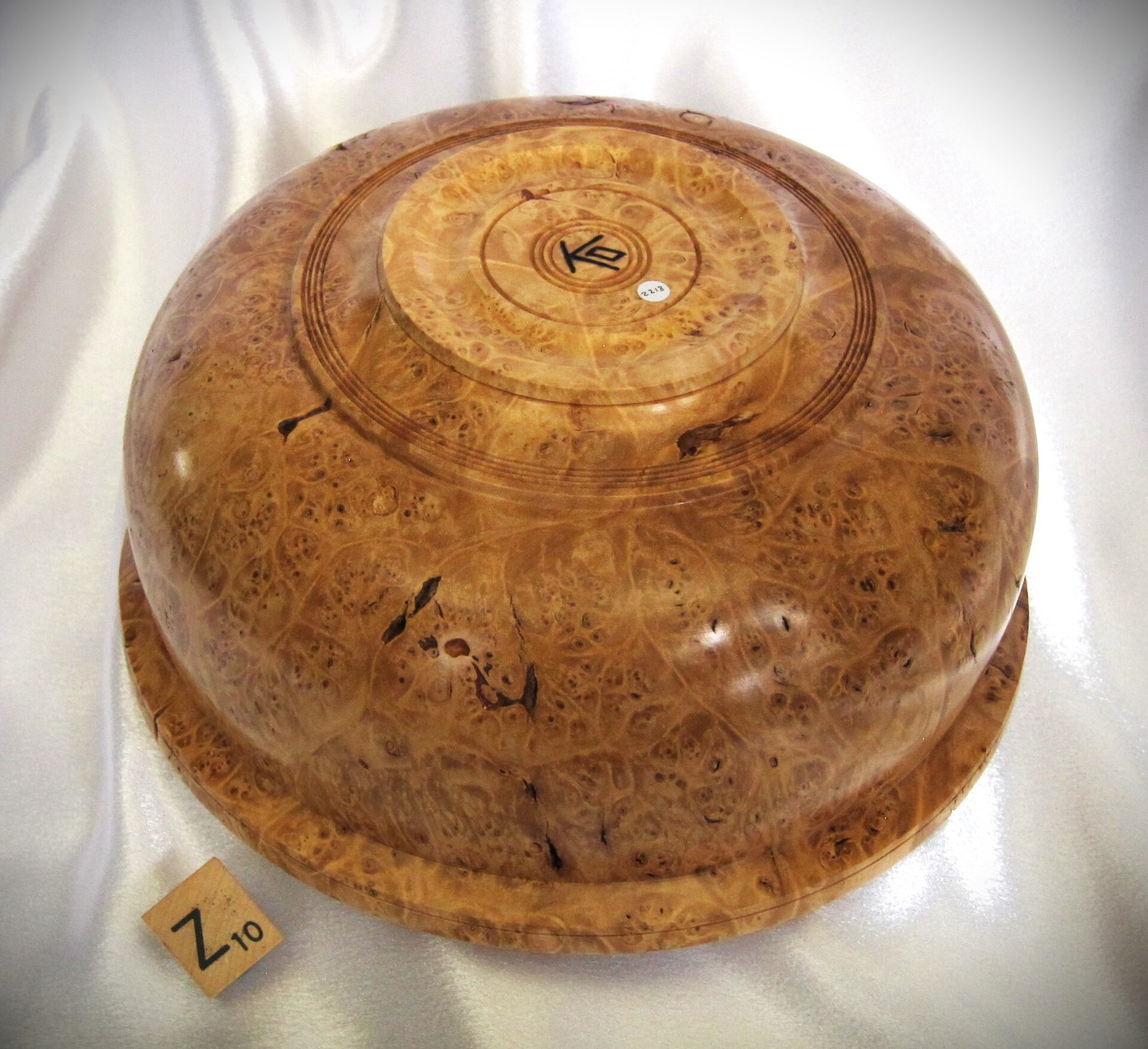 #2218 spalted Maple burl