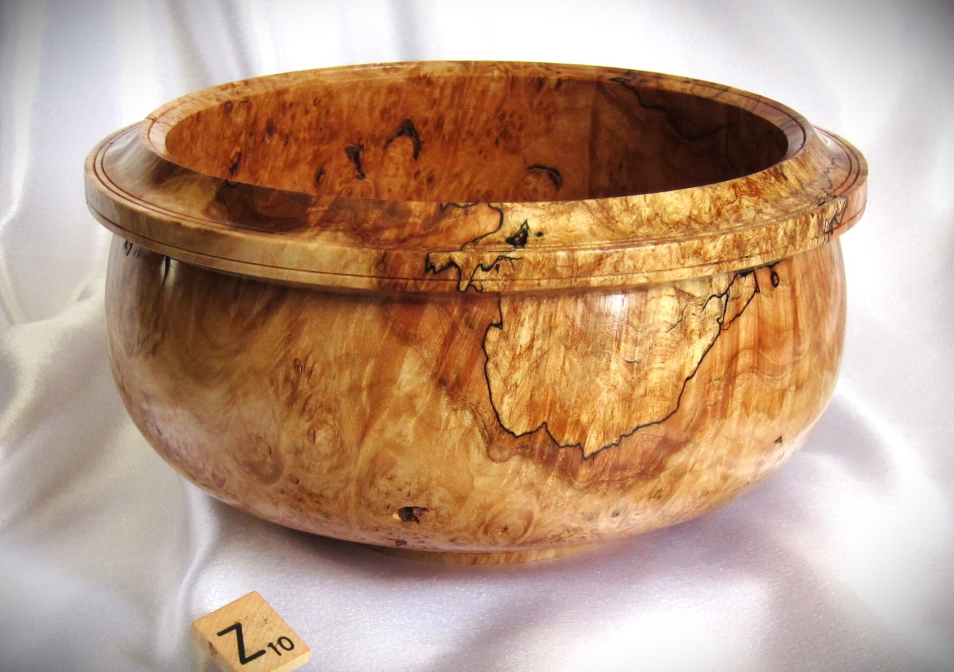 #2218 spalted Maple burl.