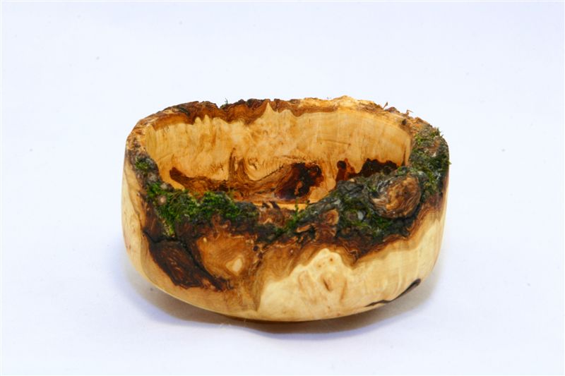 Amercian Elm Burl Natural Edge Bowl