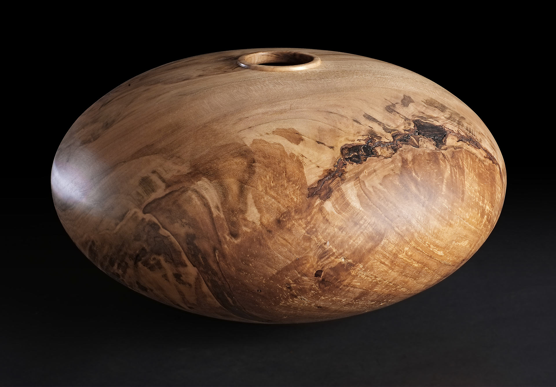 Another Spalted Maple Hollow Form