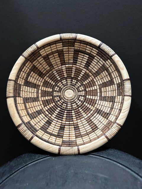 Apache inspired basket illusion