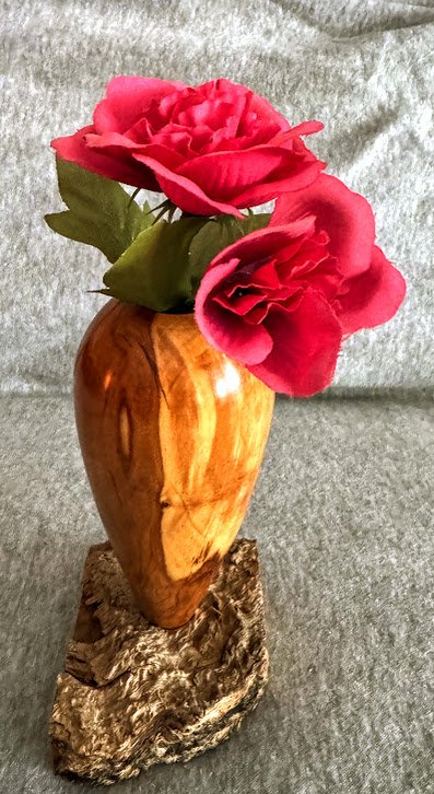 Apple flower vase