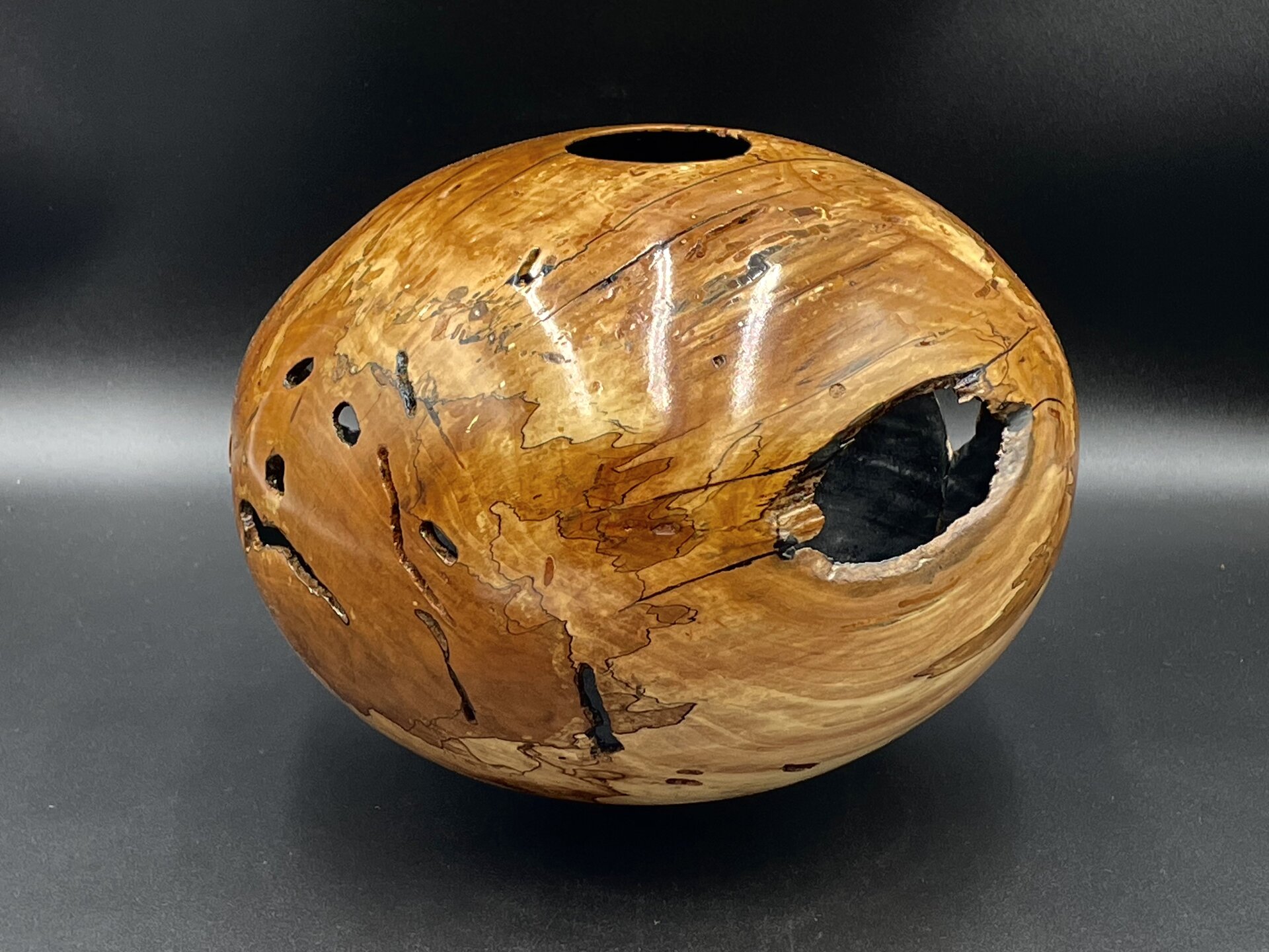 Apple Wood Hollow Form