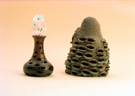 banksia nut vase