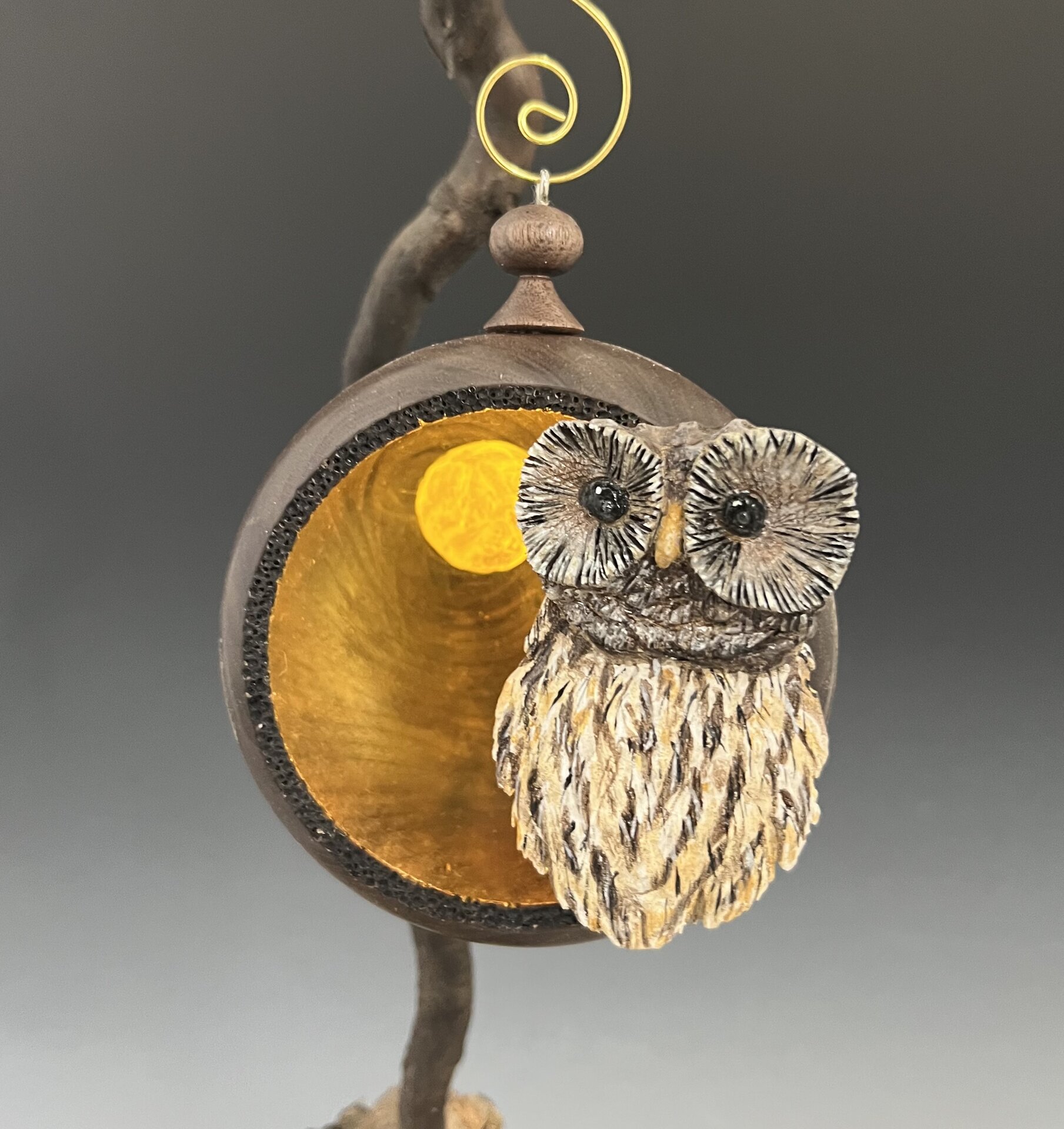 Barred Owl Ornament